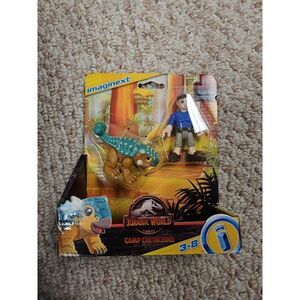 Fisher-Price Imaginext Jurassic World Camp Cretaceous Ankylosaurus Bumpy Ben New